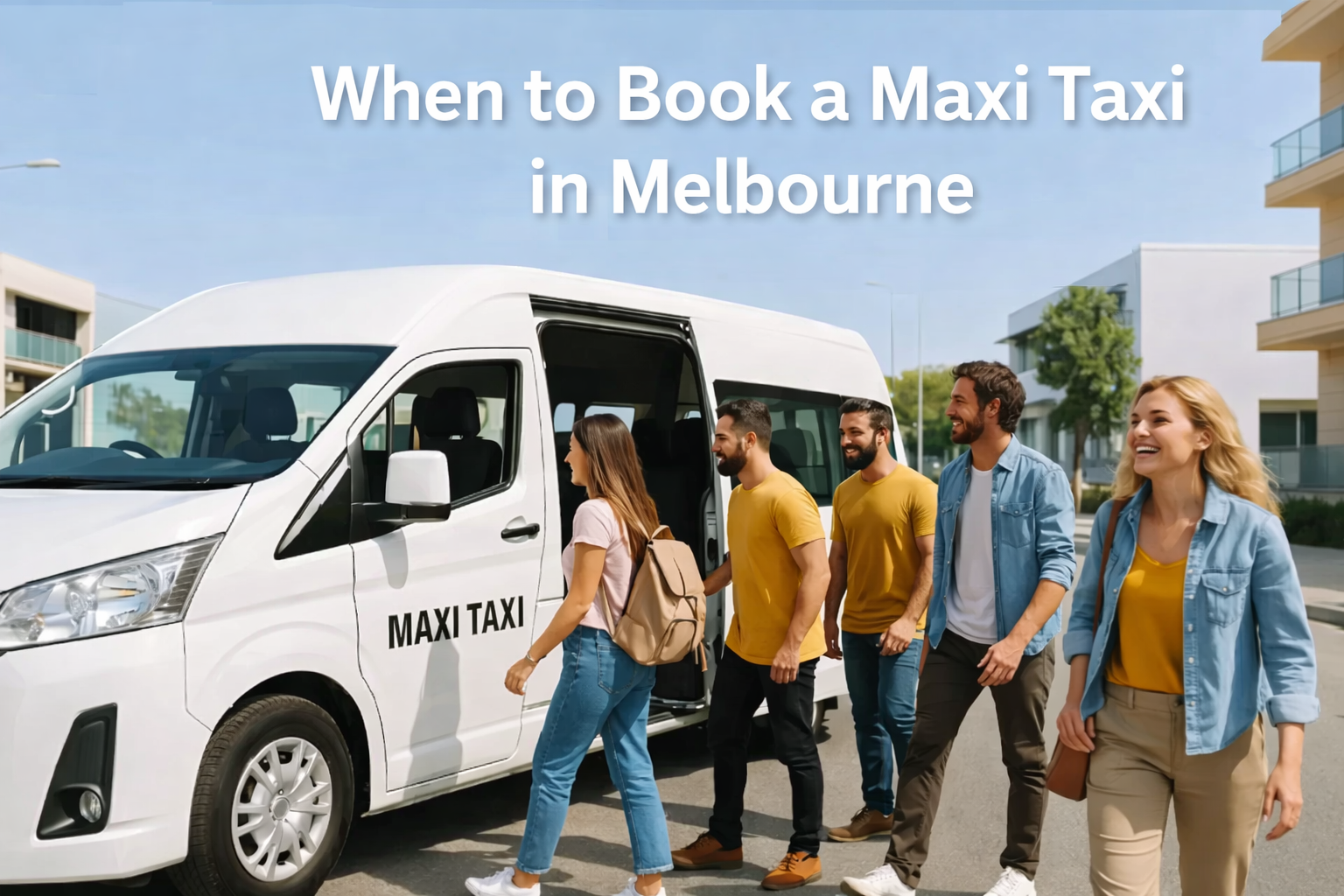 When To Book A Maxi Taxi Instead Of A Regular Taxi In Melbourne